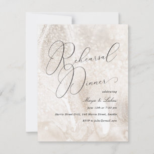 Photo Rehearsal Dinner Invitation