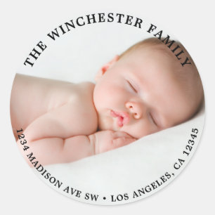 Photo Return Address Label