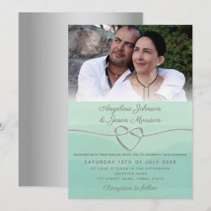 Photo Sage Green Wedding Invitation