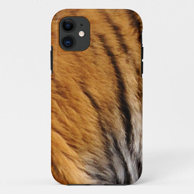 Photo-sampled Tiger Stripes Big Cat Wildlife Case-Mate iPhone Case (Back)