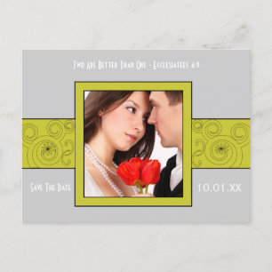 Photo Save The Date Announcement Postcard