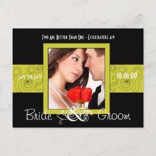 Photo Save The Date Announcement Postcard