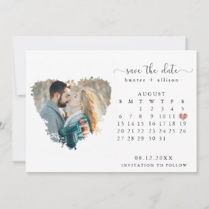 Photo Save The Date Calendar