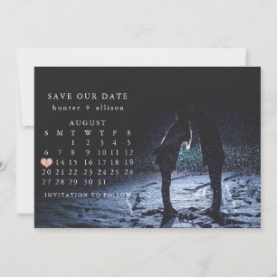 Photo Save The Date Calendar