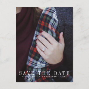 Photo Save the Date Card