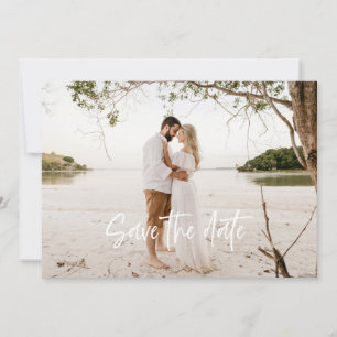 Photo Save The Date Card Wedding Announcement