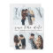 Photo Save the Date Card with Three Pictures