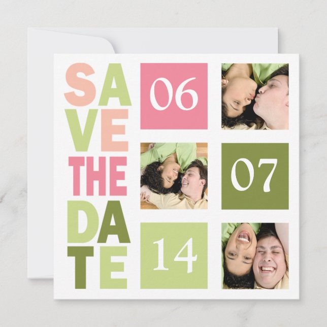 Photo Save The Date Cards (Front)