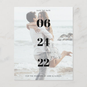Photo Save the Date Flyer