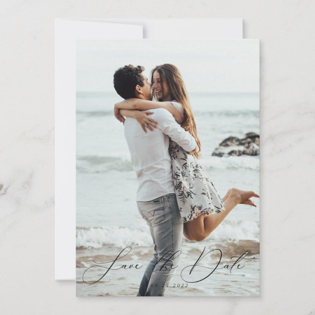 Photo Save the Date  Invitation (Front)