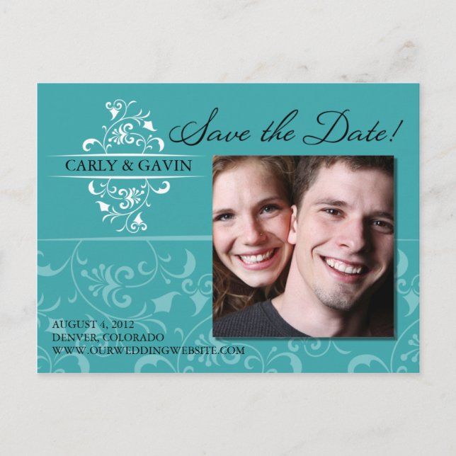 Photo Save the Date Postcard (Front)