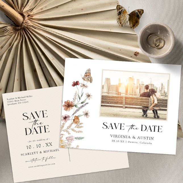 Photo Save The Date Postcard (Creator Uploaded)