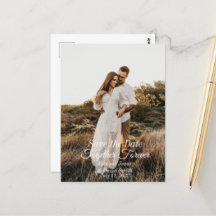 Photo Save the Date Postcards