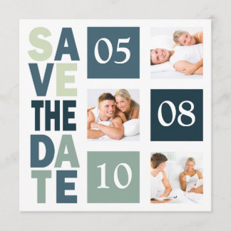 Photo Save The Dates Date