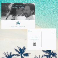  Photo Sea Turtle Beach Wedding Save the Date