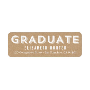 Photo Showcase CRAFT Graduation Label