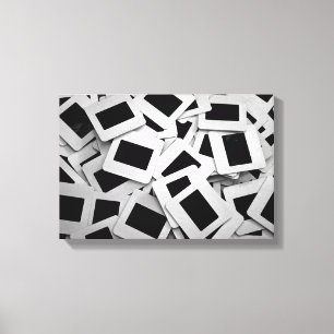 Photo slides canvas print