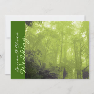 Photo spirit of the trees pagan wedding invite