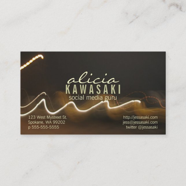 Photo Sproing Business Card (Front)