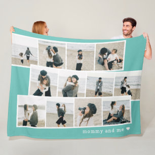 Photo Strips Custom Colour Personalised Blanket