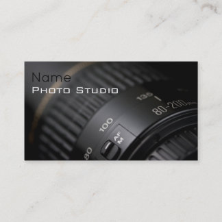 Photo Studio Business Card