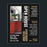 Photo Style Realtor Open House Advertising Flyer<br><div class="desc">Photo Style Realtor Open House Advertising Flyers By The Business Card Store.</div>