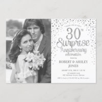 Photo Surprise 30th Anniversary - White Silver