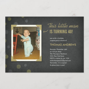 Photo Surprise Birthday Invitations For Adults