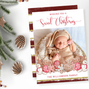 Photo, Sweet Christmas Holiday Gingerbread Cookies