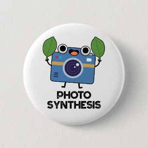 Photo Synthesis Funny Camera Pun  6 Cm Round Badge