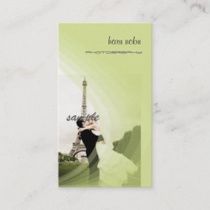 Photo template, add your own business card