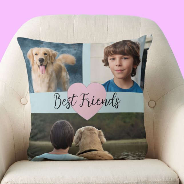 Photo Template Best Friends Pets Cushion (Creator Uploaded)