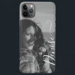 Photo Template Calligraphy Hand Lettered Font Name iPhone 11Pro Max Case<br><div class="desc">A beautiful,  elegant and eye-catching design featuring your photo background and calligraphic hand lettered font with your name on it.  Easily customise this case to your name. For additional customisation easily drop me a message below. I would be more than happy to make your design wishes come true!</div>