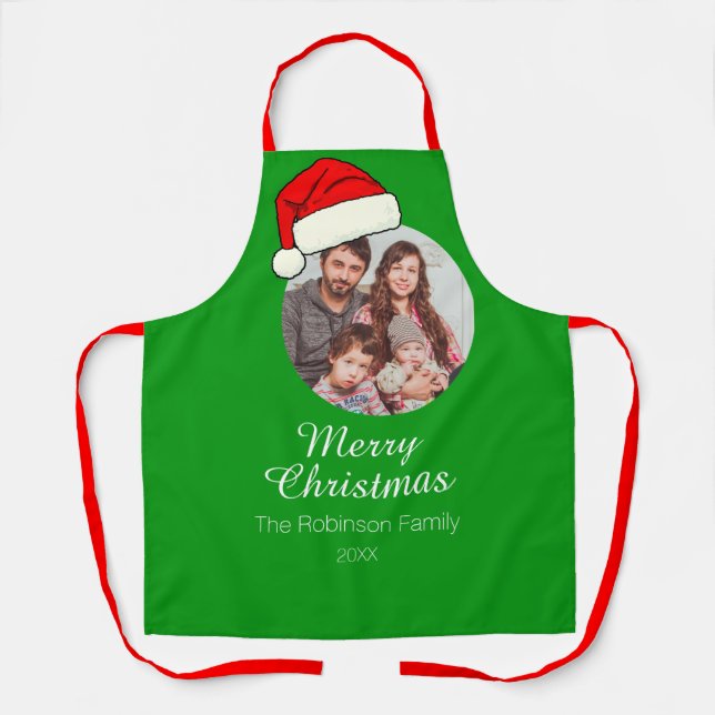 Photo template christmas  apron (Front)