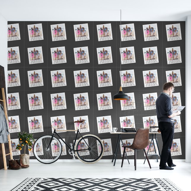 Photo Template Personalised Wallpaper (Living Room)