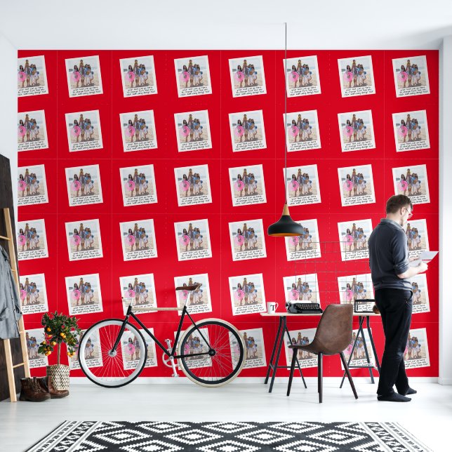 Photo Template Personalised Wallpaper (Living Room)