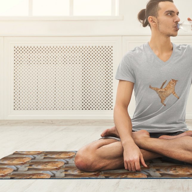 Photo Template Tiled Family Pet Cat Dog Yoga Mat (Creator Uploaded)