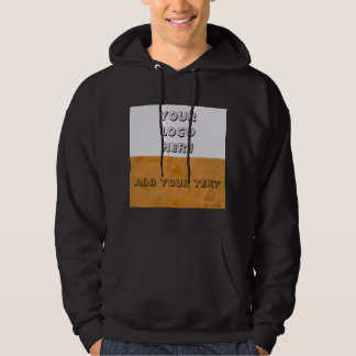 Photo Text Logo Bold Graphic Hoodie