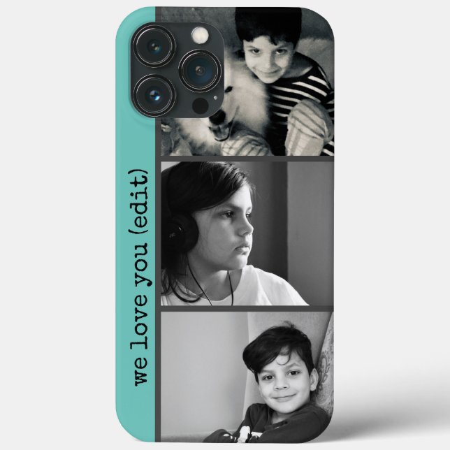 photo text template phone case iphone personal  (Back)