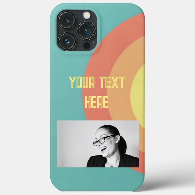 photo text template to make your own phone case 13 (Back)