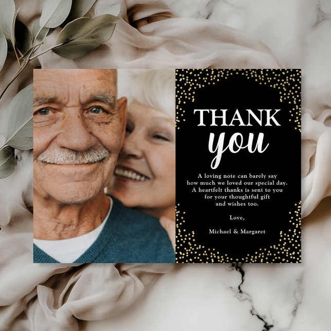 Photo Thank You Black Gold (Creator Uploaded)