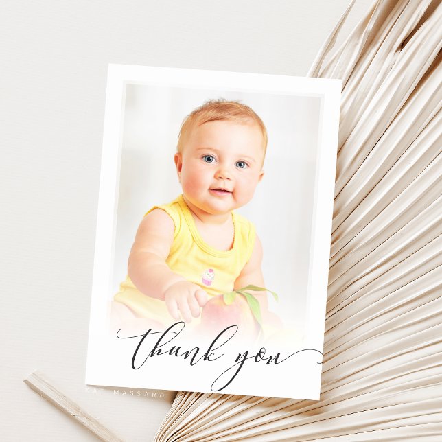 PHOTO THANK YOU modern calligraphy script writing (Creator Uploaded)
