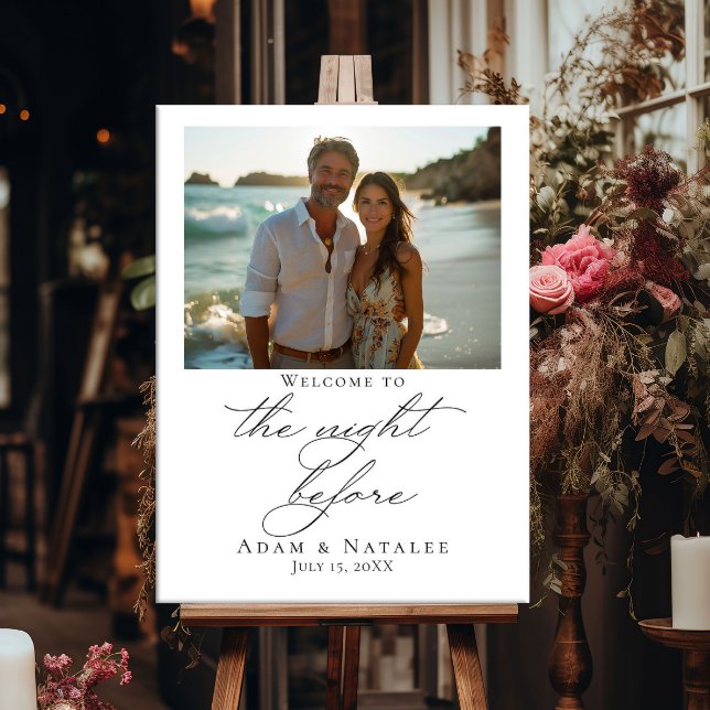 Photo the night before welcome sign (Creator Uploaded)