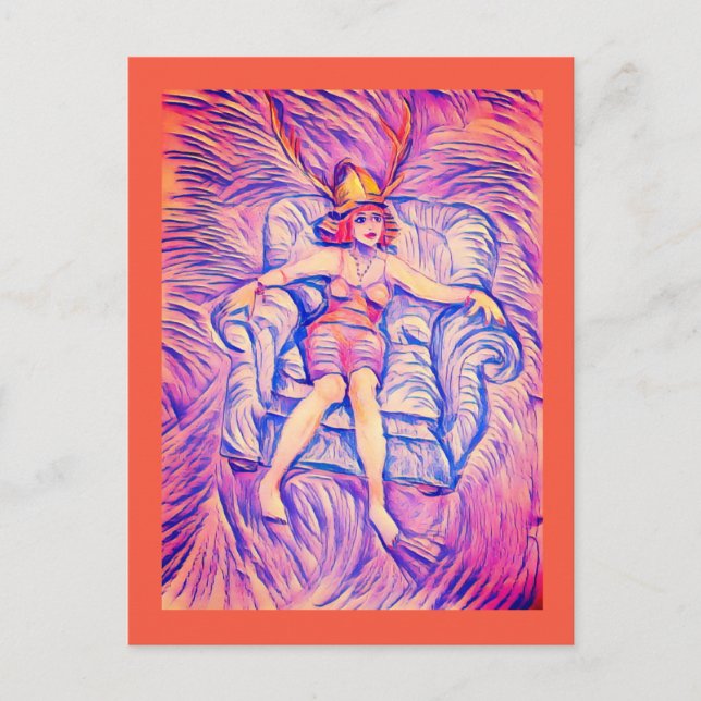 Photo Tile Postcard (Front)