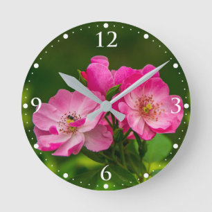 Photo Tile Round Clock