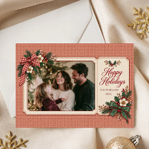 Photo Timeless Heritage Gingham Christmas