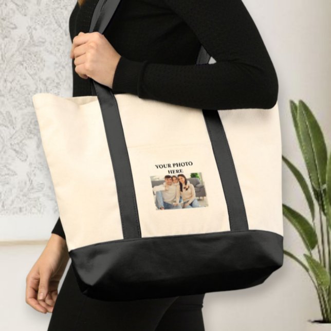 Photo Tote Bag, Custom Tote Bag With Photo, Custom (Creator Uploaded)