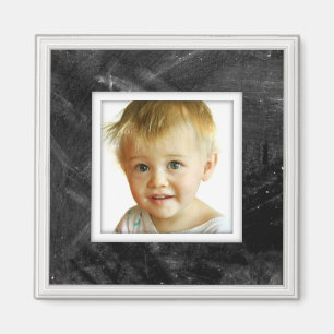 Photo Upload Faux Chalkboard Image Magnet