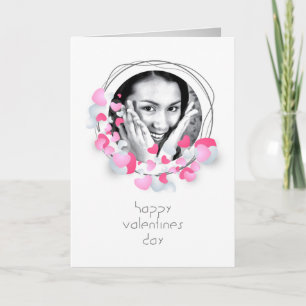 Photo Upload Happy Valentines Day Card