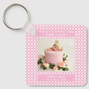 Photo Valentine For Mummy And Daddy New Parents Key Ring